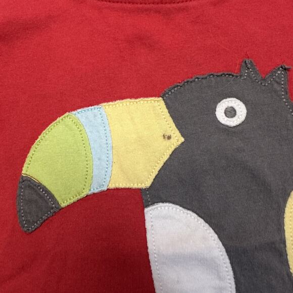 Mini Boden Toucan Appliqué Tee - Picture 4 of 4